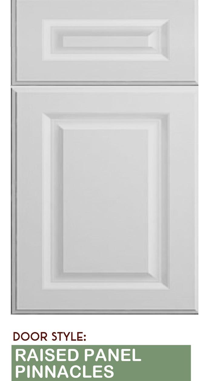 RTF- RAISED PANEL PINNACLES CABINET DOORS
